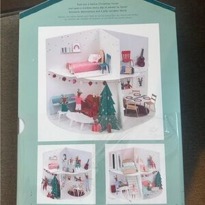 New Festive Christmas Advent House Furniture Meri Meri